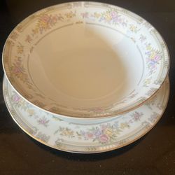 Excel Fine China Dinnerware Vintage 