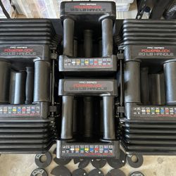 PowerBlock Adjustable Dumbbells COMMERCIAL PRO 125 +BONUS micro weights