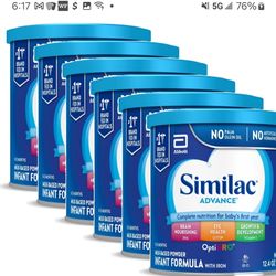 16 can of similac advance 12.4oz