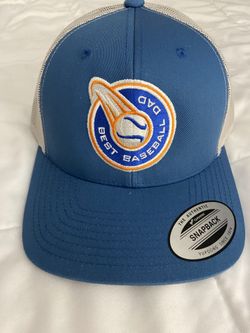 Best Baseball Dad - Blue/Silver Yupoong SnapBack