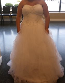 David's bridal wedding dress