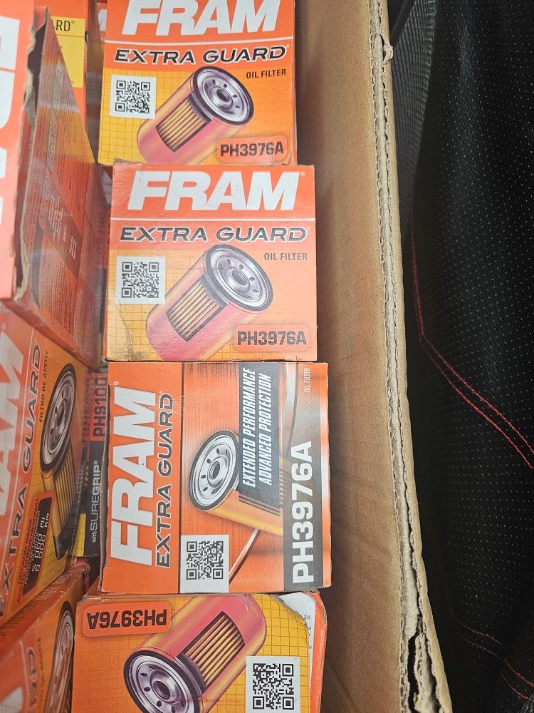 4 FRAM EXTRA GUARD  PH3976A OIL FILTERS BRAND NEW