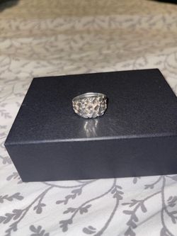 925 Silver Nugget Ring