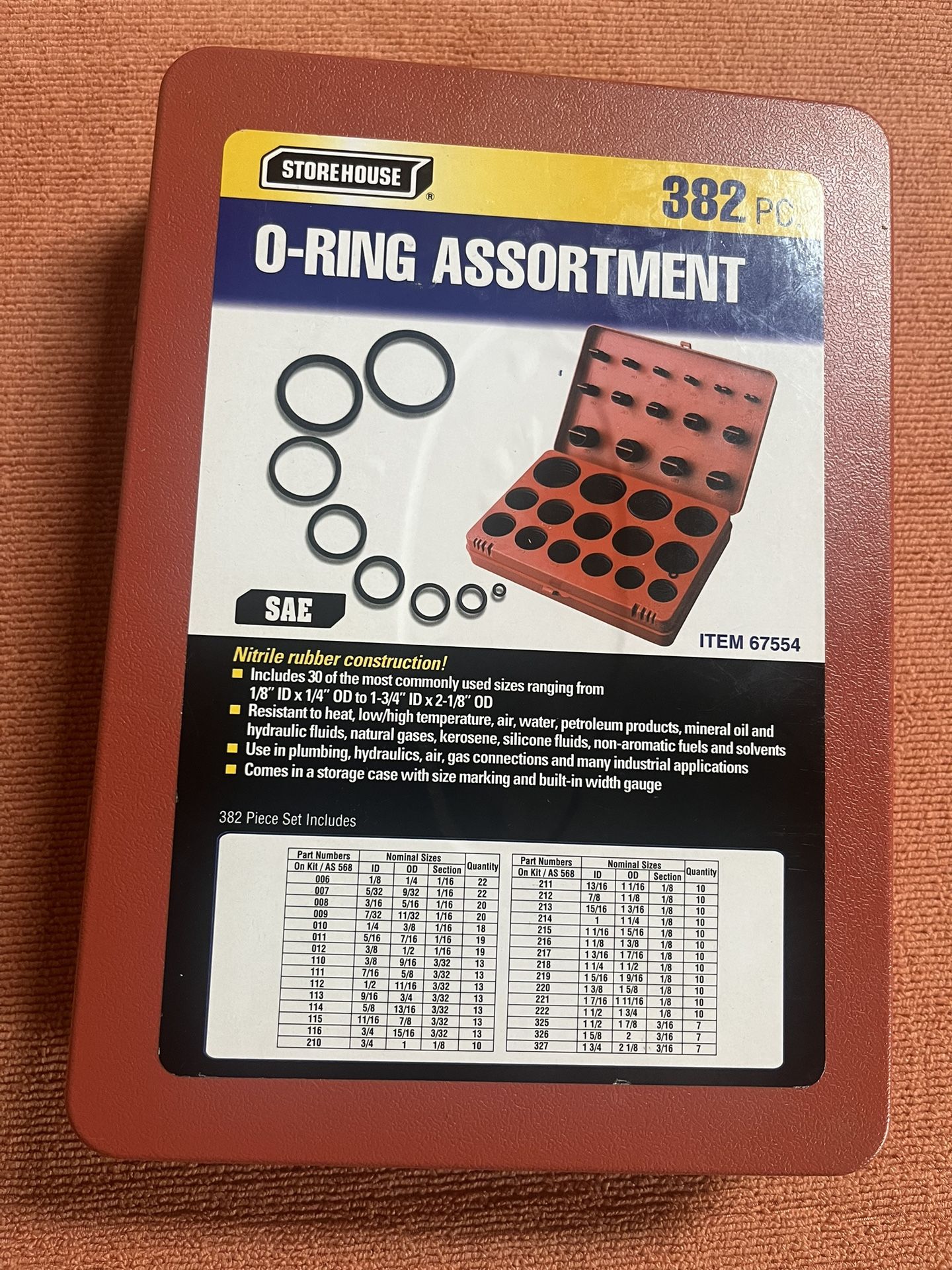 O-ring Assortment