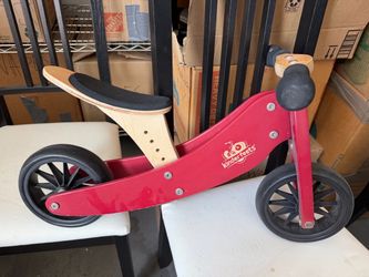 Kinderfeets Kids Balance Bike Red