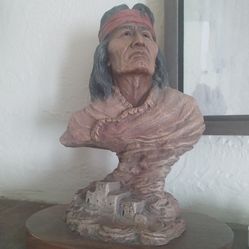 American Indian statue
