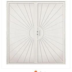 Doubles Heavy Duty Security Door (60by 80 )