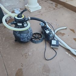 Jacuzzi® - Above Ground Sand Filter with 0.5 HP Pump for Soft Sided PoolsI