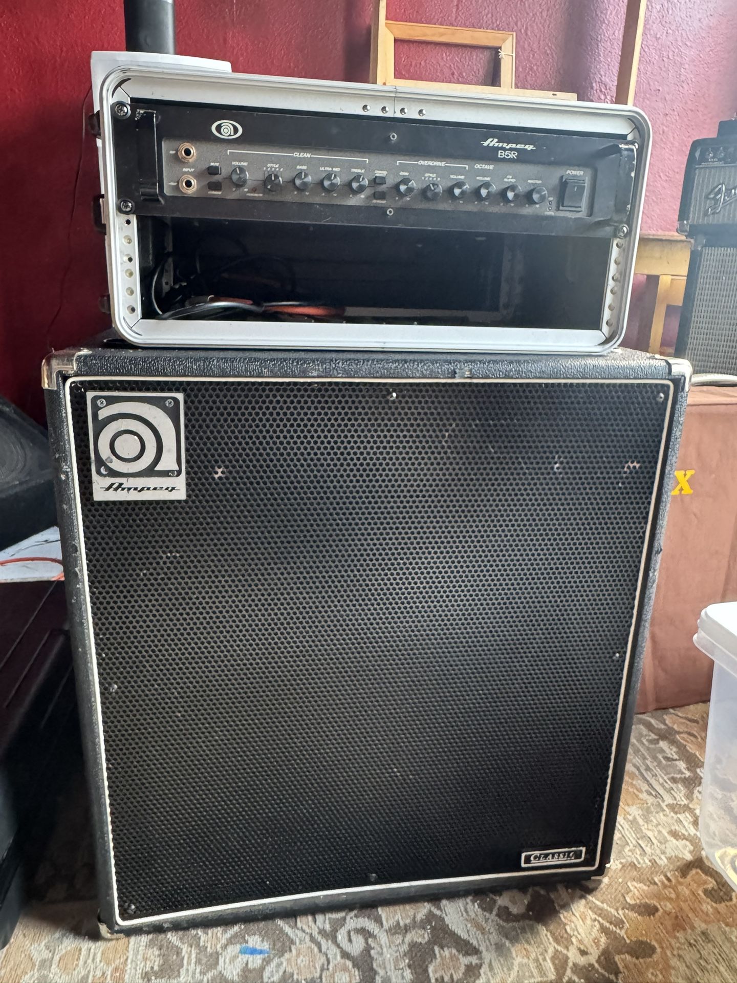 Ampeg B5R & 4x10 Cab
