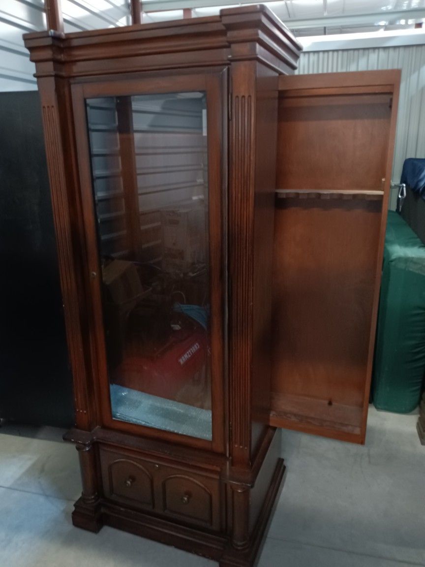 Antique Gun Cabinet