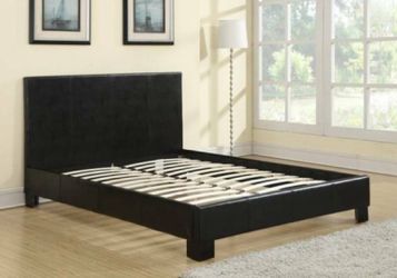 Black king and Queen bed frames new in the box