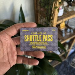Coachella Weekend 1 Shuttle pass