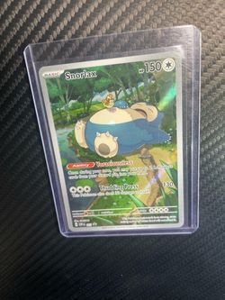 Pokémon Cards Snorlax Scarlet & Violet