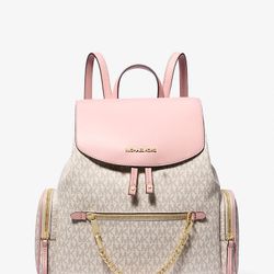 Michael Kors Jet Set Logo Backpack $100