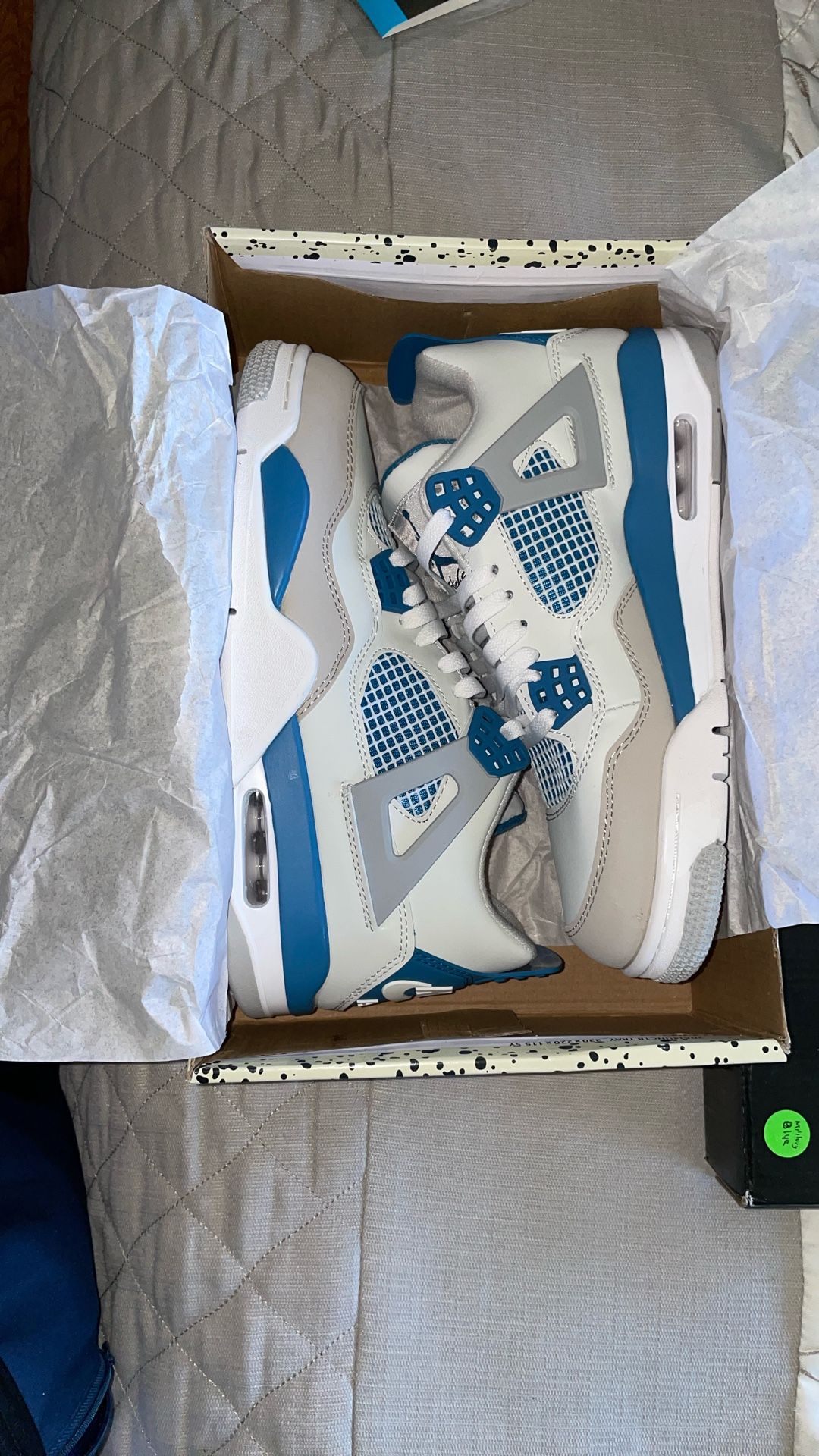 Jordan 4 Military Blue 9
