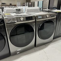 New Washer Dryer Set 1 Year Warranty 