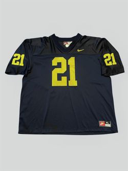 Desmond Howard #21 vintage Michigan Wolverines college football jersey Size XL