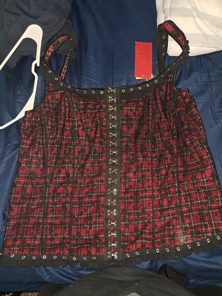 Size 3x Hot Topic Corset New