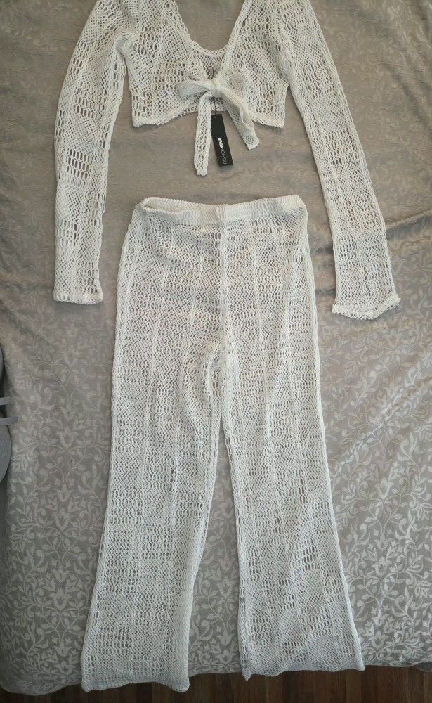 Swim Cover Up Pants Set