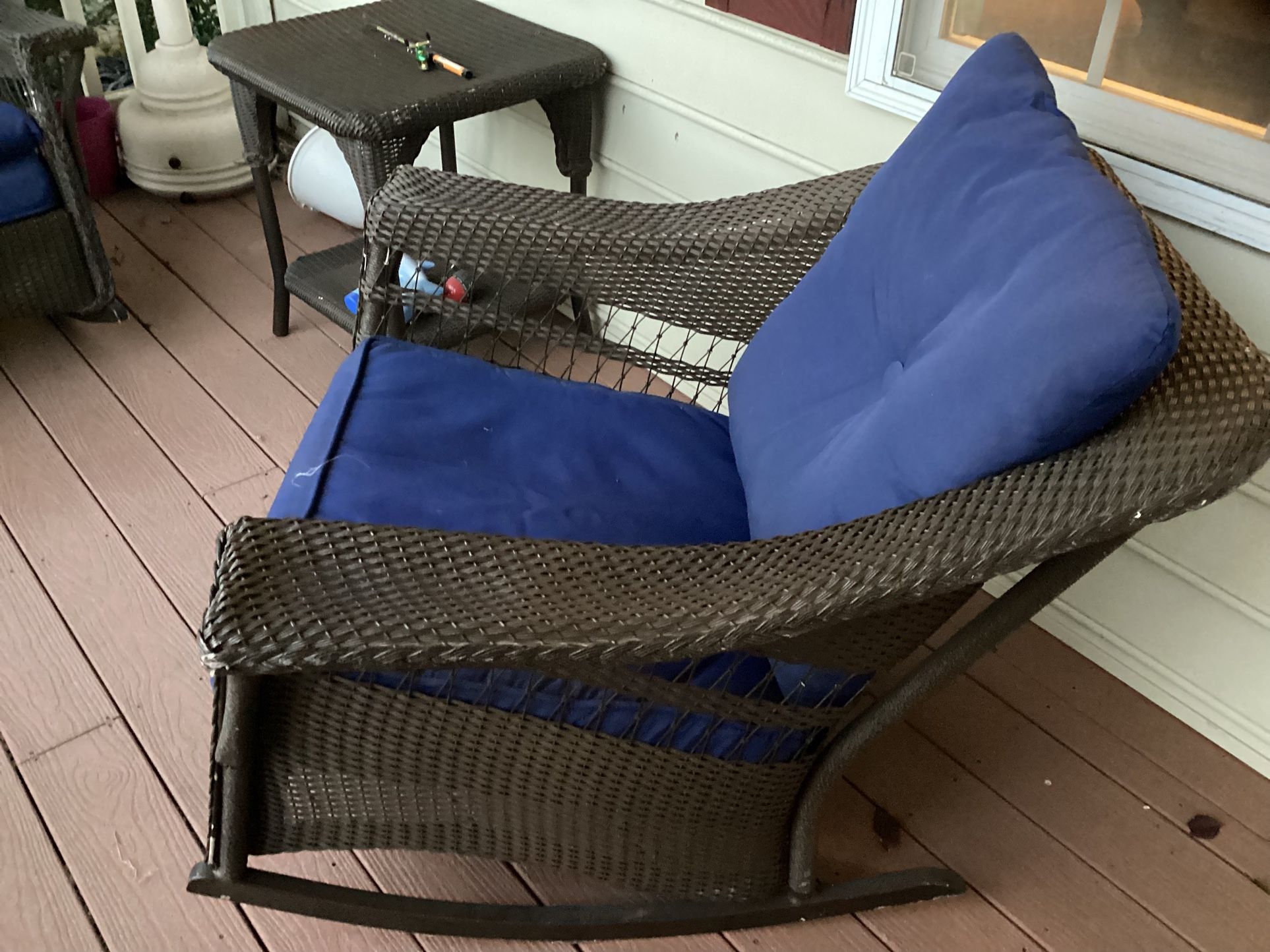 Wicker Patio Set $200