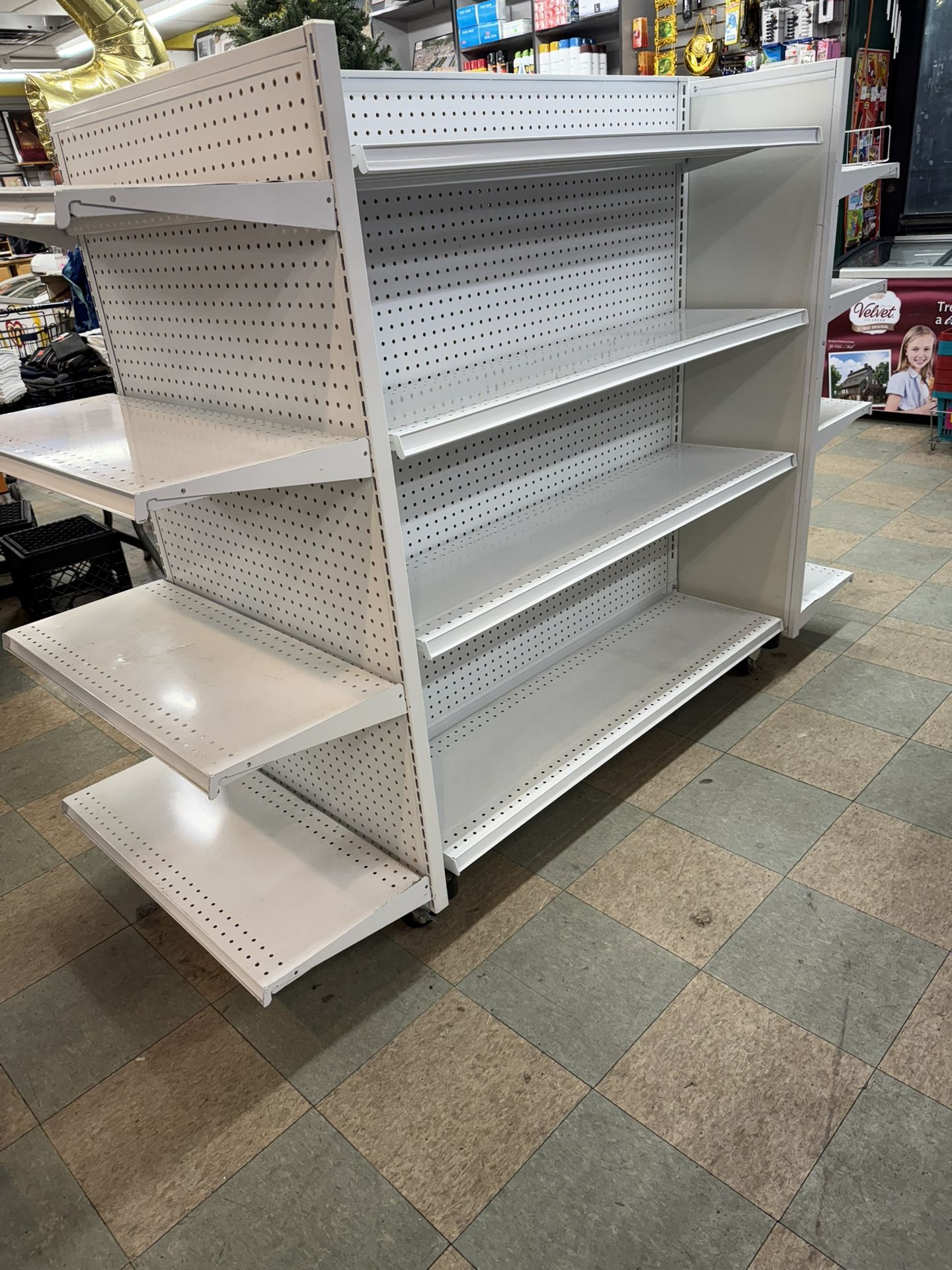 Gondola Shelving With Wheels