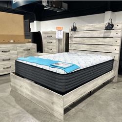 [OM] 🟪 Only $45 initial then take it home 🏡 Brand New Cambeck Queen Size Bedroom Set