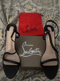 Christian Louboutin black heels