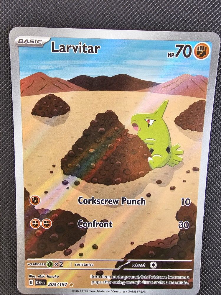 Larvitar [Obsidian Flames]