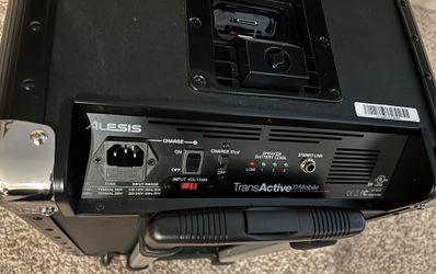 Alesis Transactive Mobile PA System /Guitar Amp