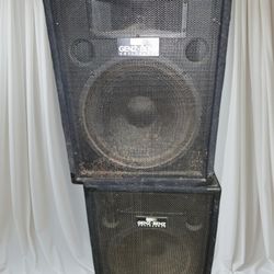 Genz Benz PA Speakers 