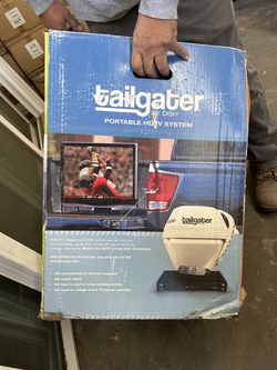 Dish tailgater satellite portable antenna