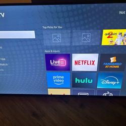 55” Onn Roku 