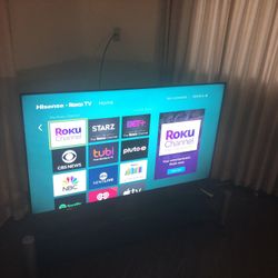 Hi sense 55in Roku TV 4K ULED