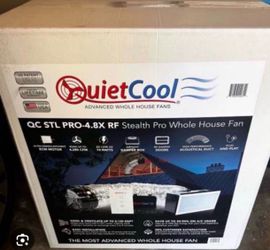 Brand New QuietCool Stealth Pro 4.8 Whole House Fan Factory Sealed • Professional Installation Available