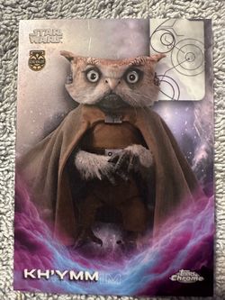 2025 Topps Chrome Star Wars CE-33 KH’YMM