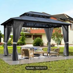 10’ x 13’ hard top gazebo