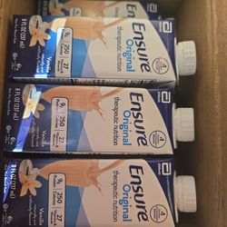 Vanilla Ensure 23 bottles