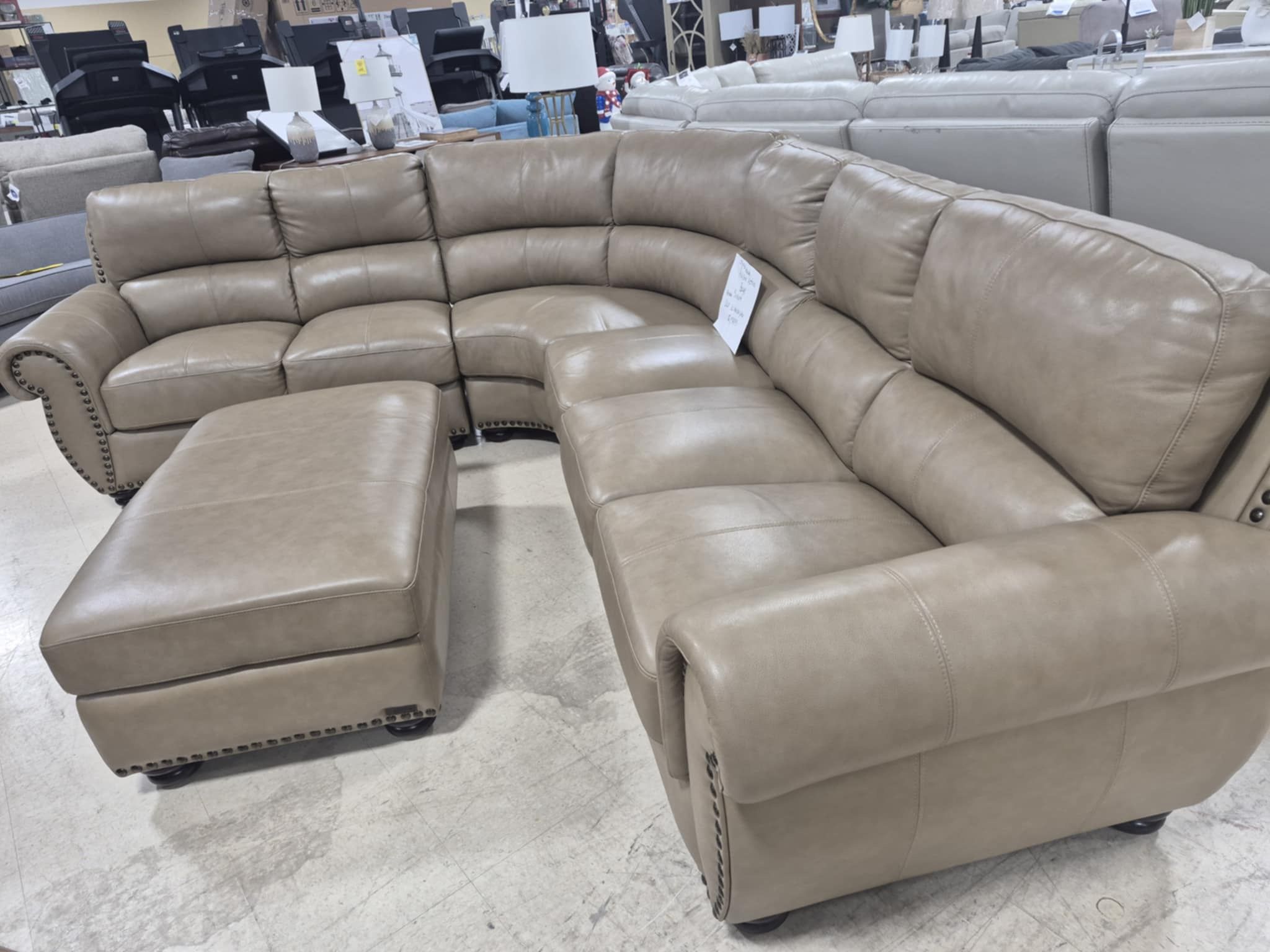 New - Austin sectional Beige