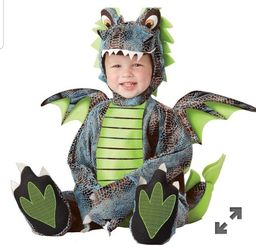 Toddler dragon Costume 12-18 Months