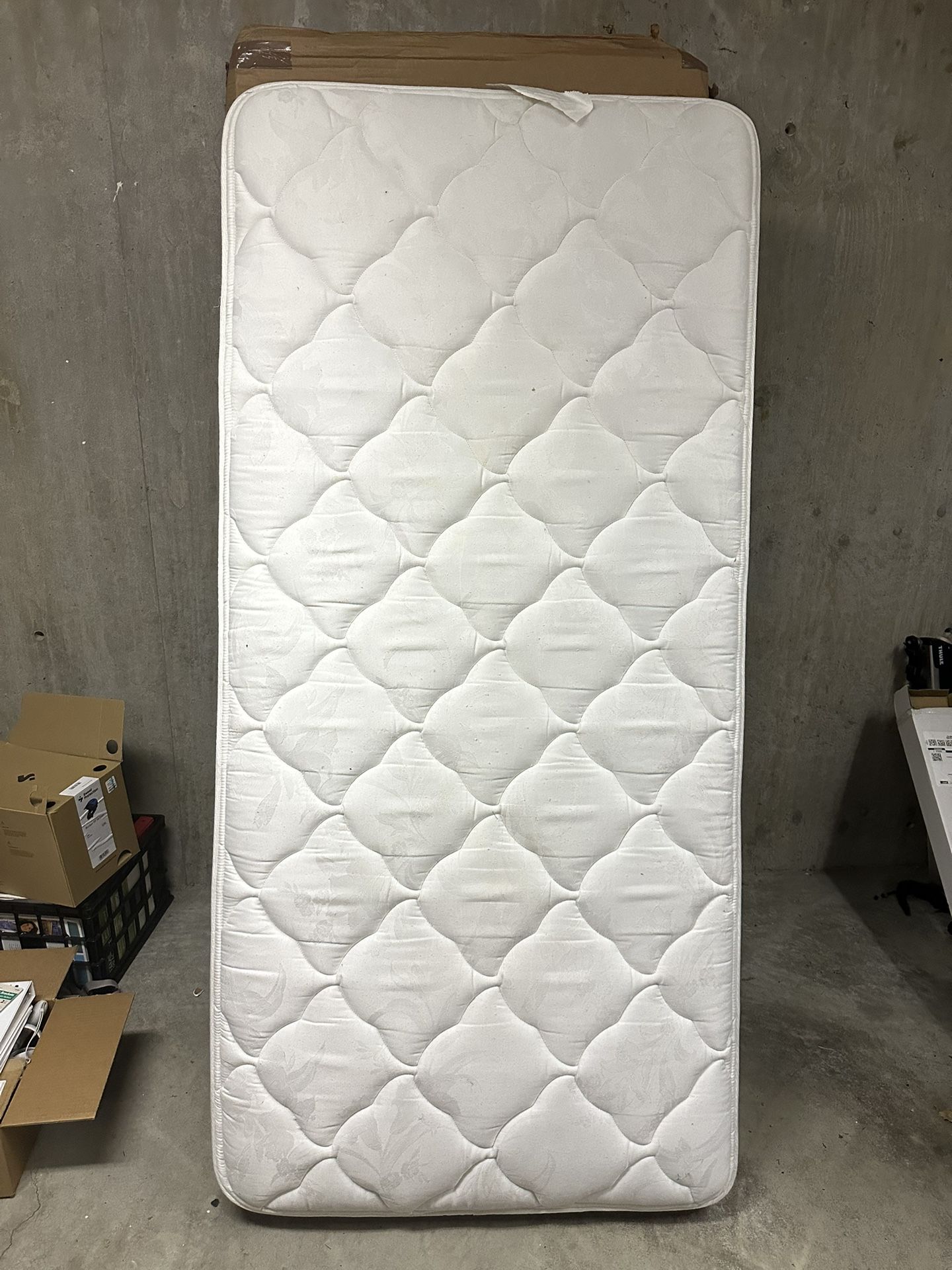 Twin Mattress + Box Spring, Extra Long