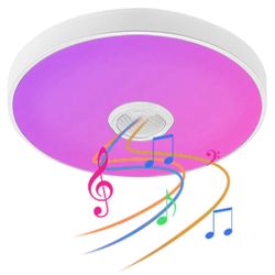 LED Ceiling light with Bluetooth Speaker 