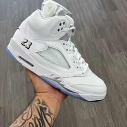 Jordan 5 White Metallic Unreleased 