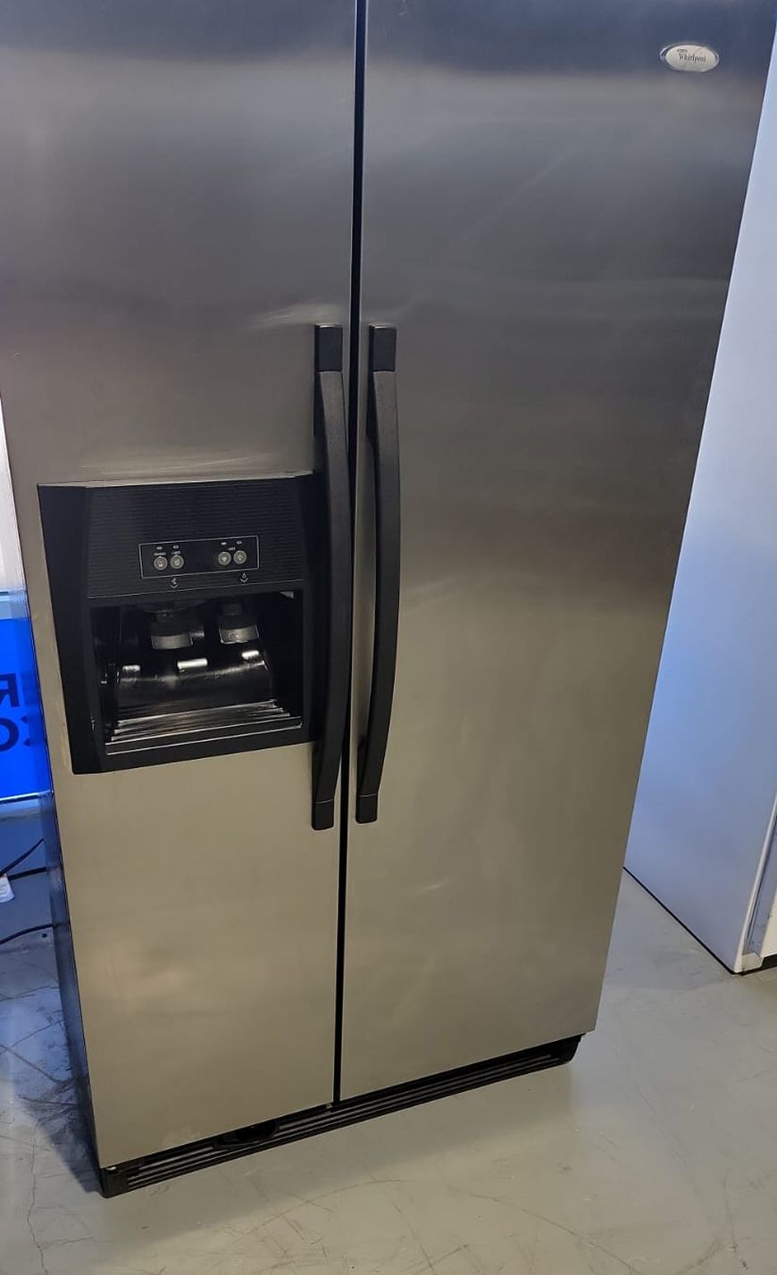 Whirlpool Side-by-Side Stainless Steel Refrigerator