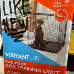 Large Dog Crate And Cover