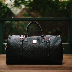 The Crown Collection Black Duffle