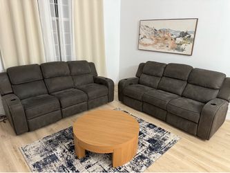 Electric power recliner sofas