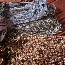 9 Pairs Of Lularoe Leggings All TC BUT ONE 