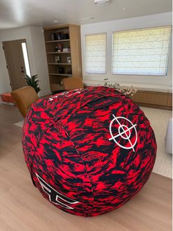 Lovesac  X Faze Clan Supersac Red Tiger Camo Sac Cover Limited Edition