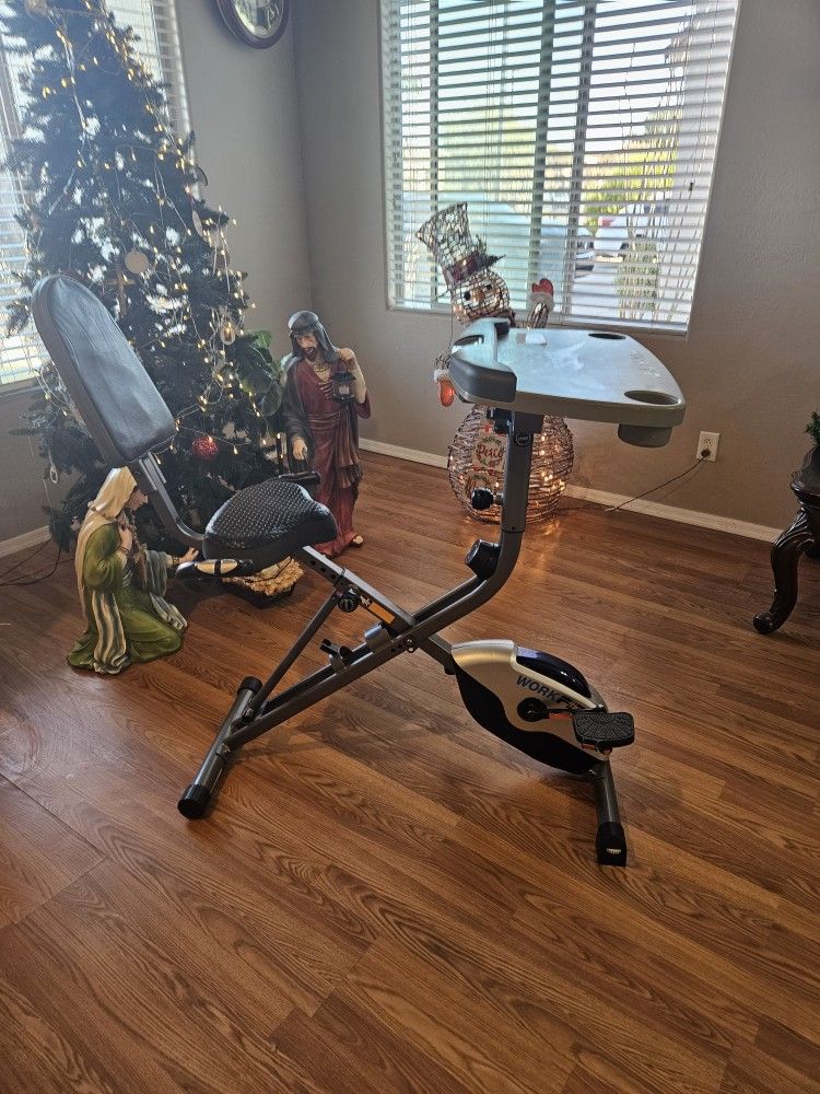 Workfit exercise bike.