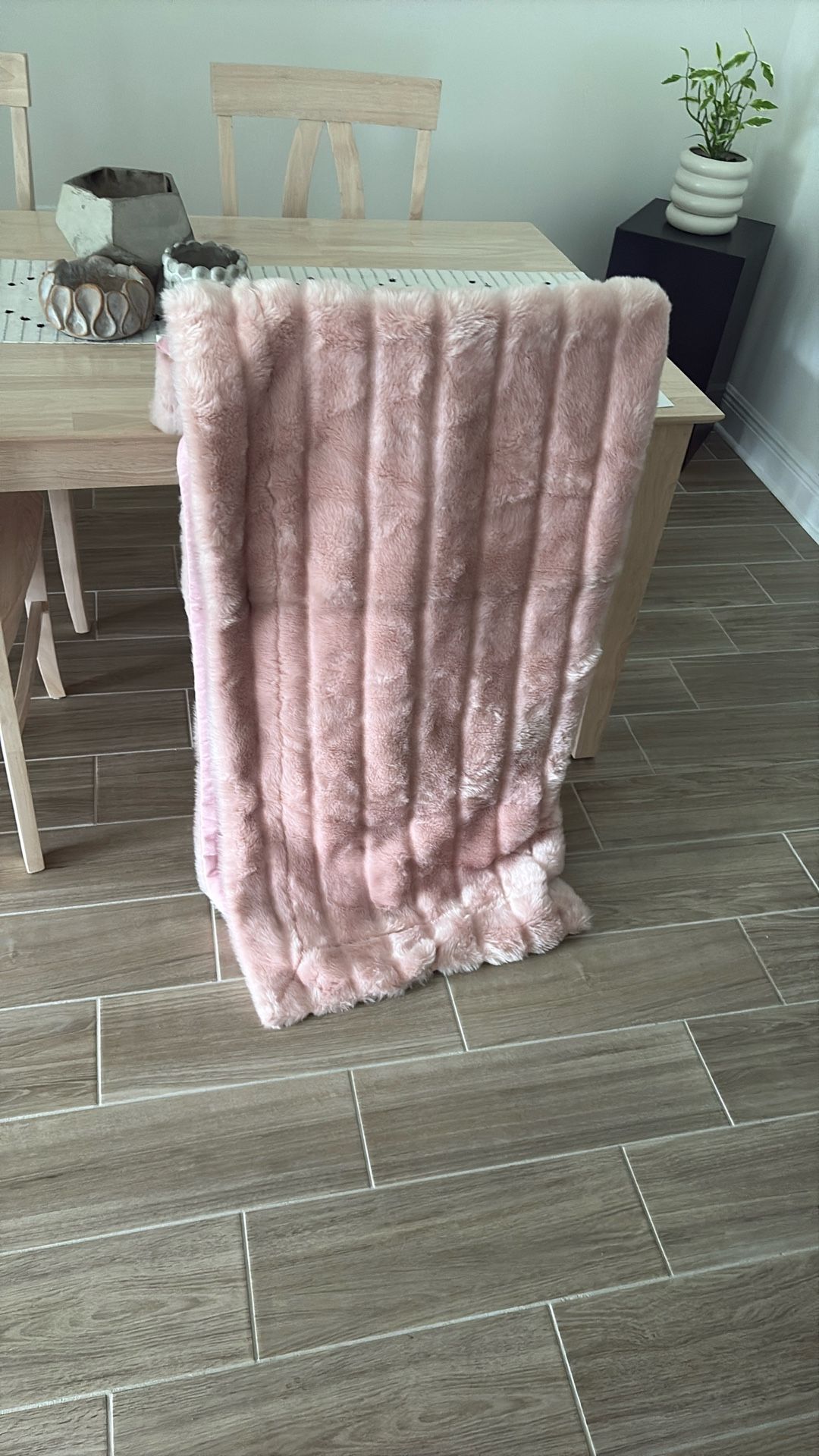Z Gallerie Faux Fur Throw